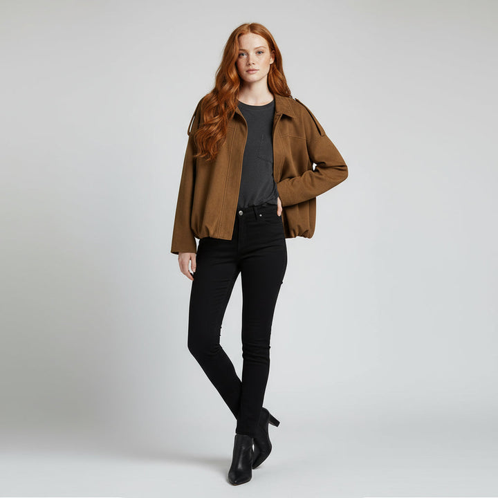 Chase Suede Bomber Jacket
