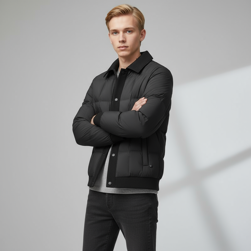 Brooklyn Quilted Down Jacket