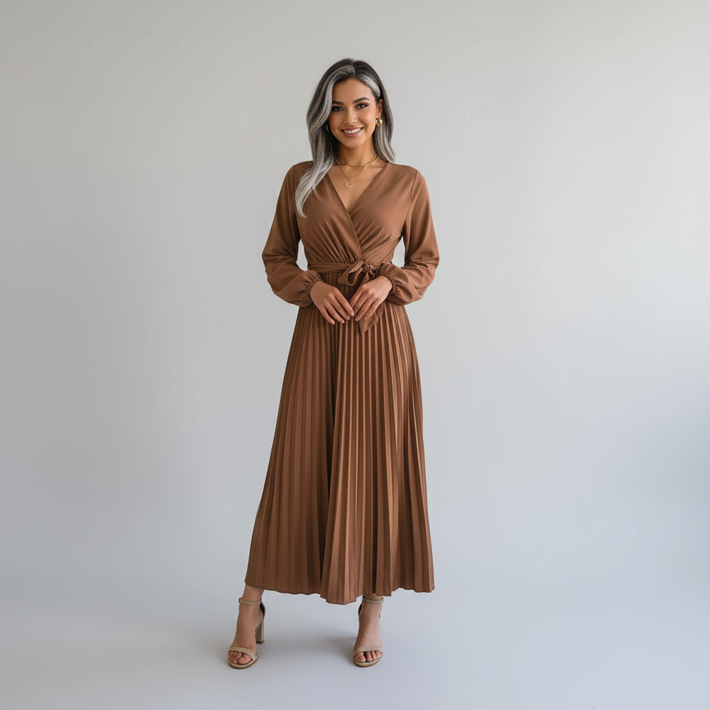 Allison Wrap Maxi Dress