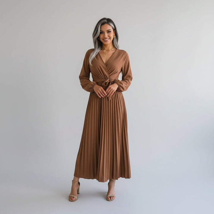 Allison Wrap Maxi Dress