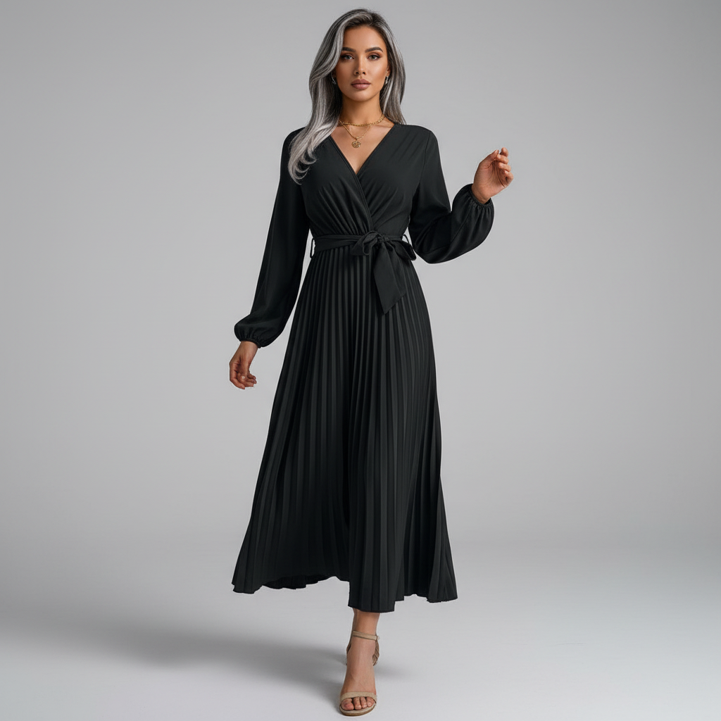 Allison Wrap Maxi Dress