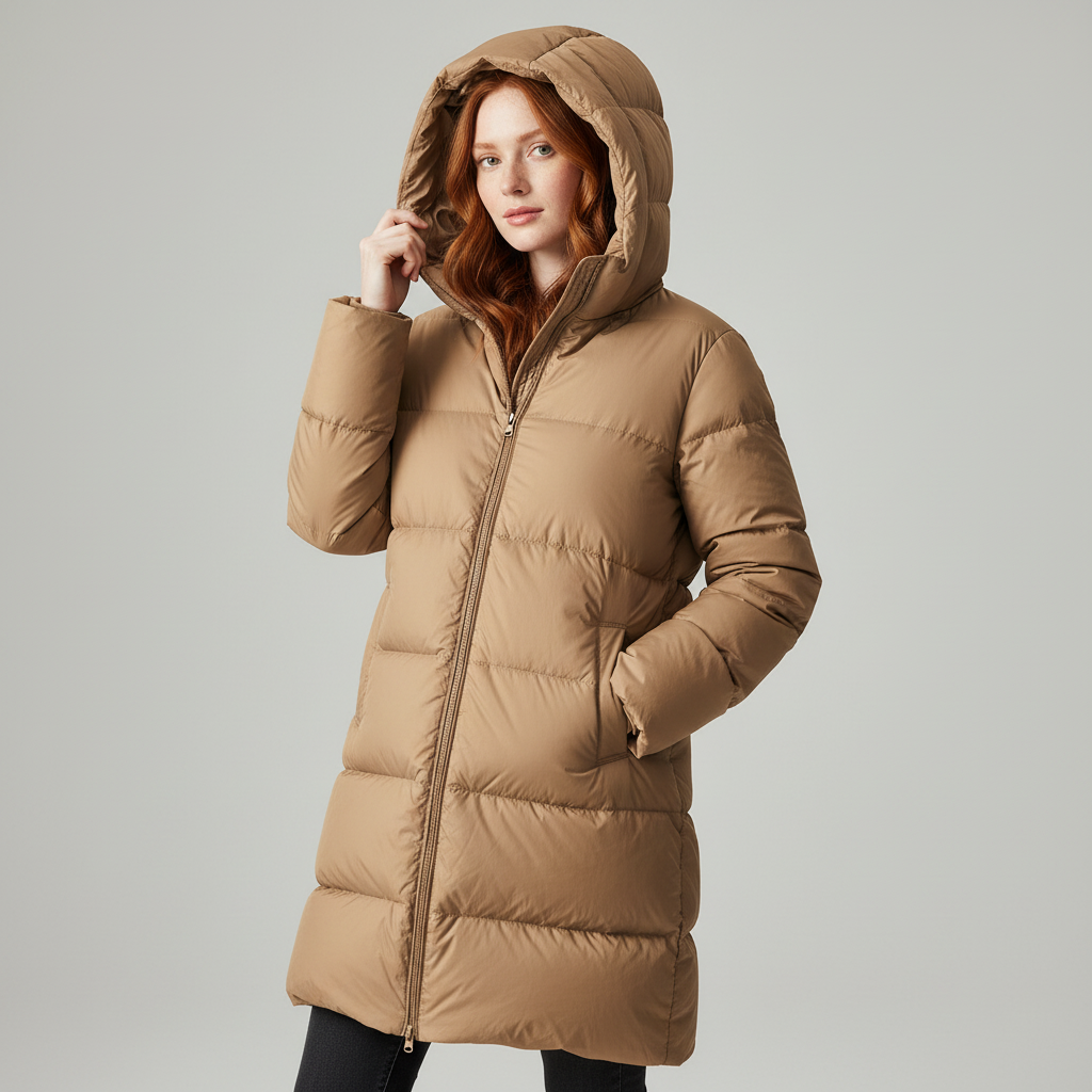 Grant Mid Length Puffer Coat