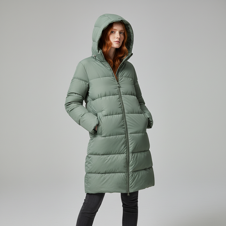 Grant Mid Length Puffer Coat