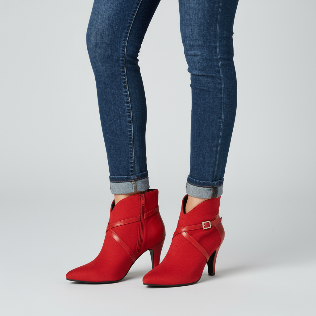 Megan Pointed-Toe Ankle Boot