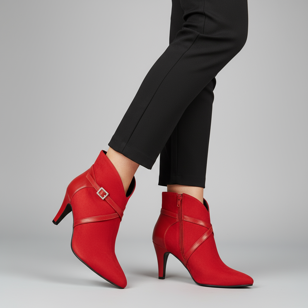 Megan Pointed-Toe Ankle Boot