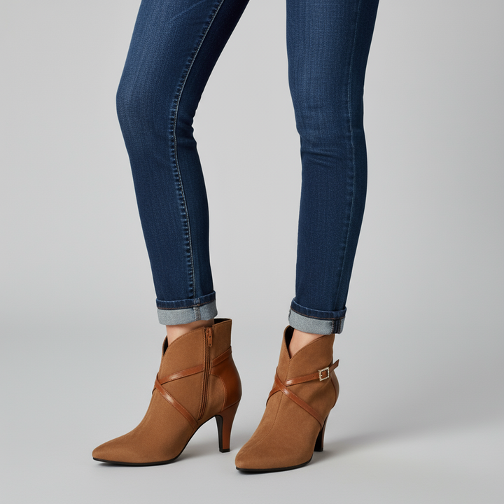 Megan Pointed-Toe Ankle Boot