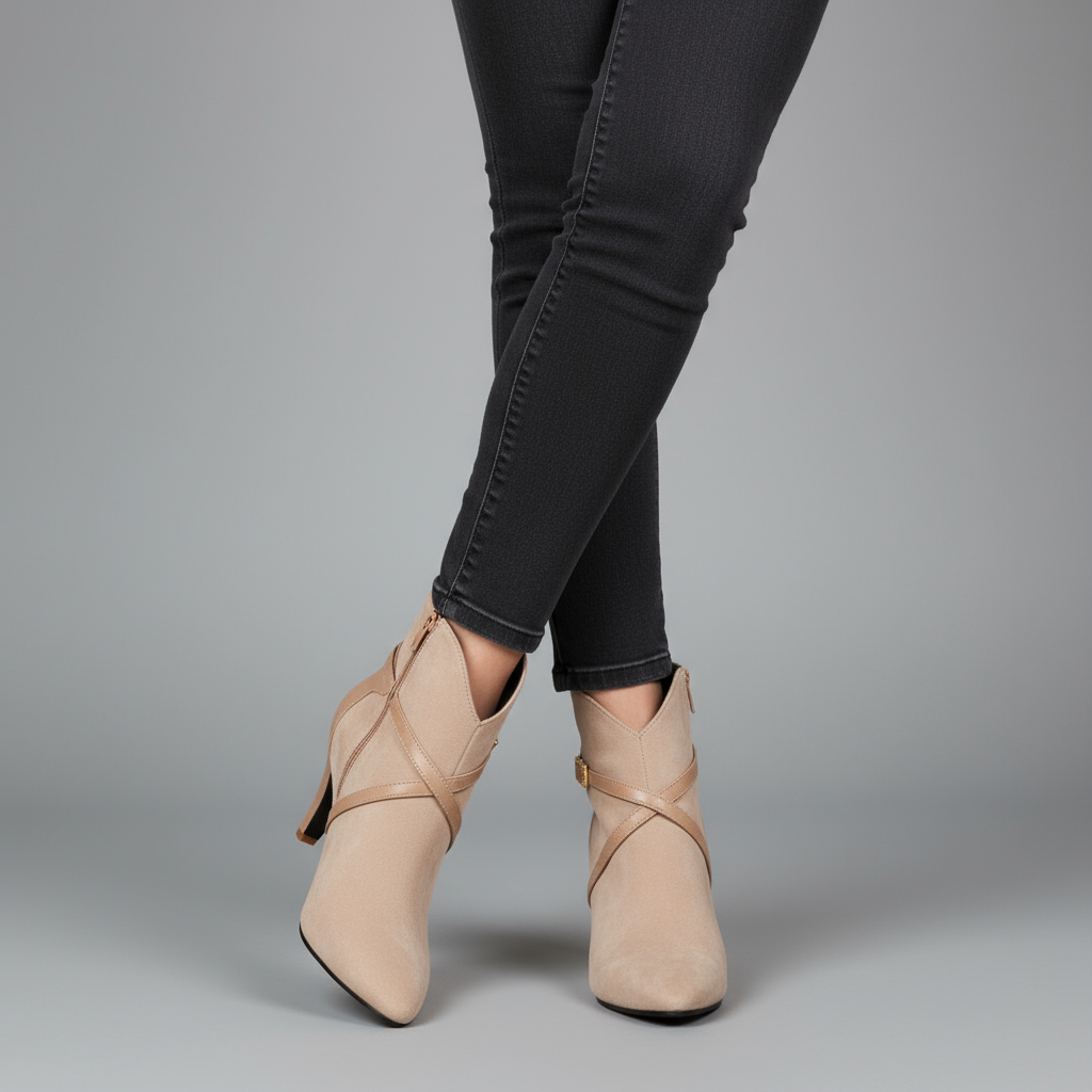 Megan Pointed-Toe Ankle Boot