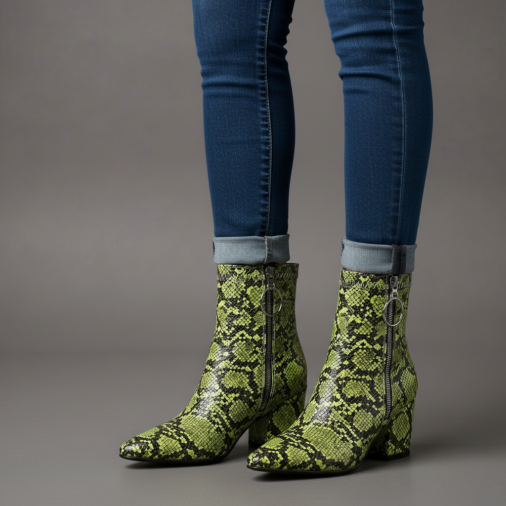 Kristen Snakeskin Boot