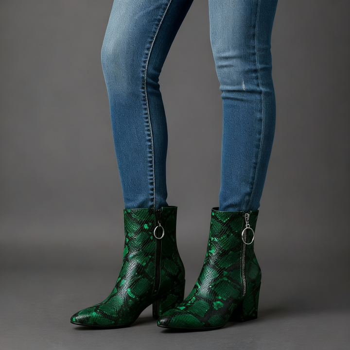 Kristen Snakeskin Boot