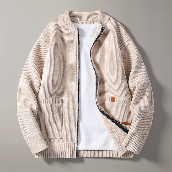 Blake Ribbed Knit Cardigan