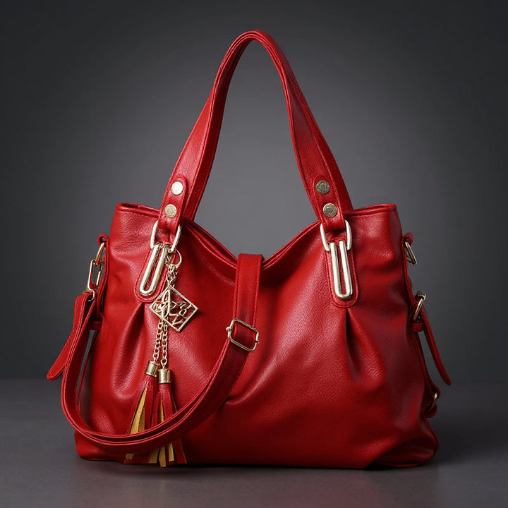 Brittany Retro Leather Tote