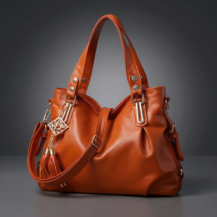 Brittany Retro Leather Tote