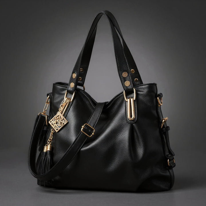 Brittany Retro Leather Tote