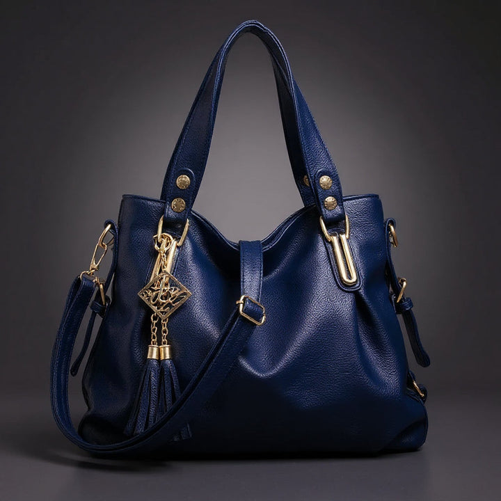 Brittany Retro Leather Tote