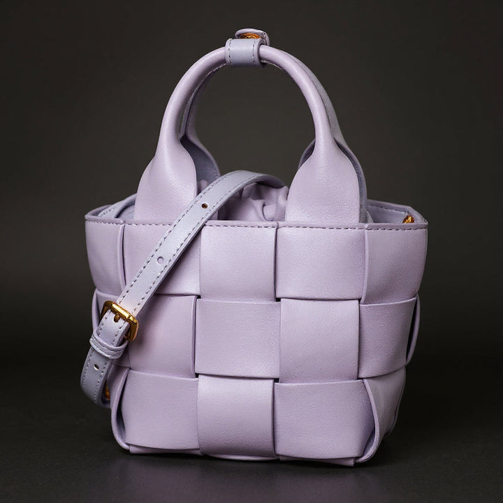 Dana Woven Mini Basket Bag