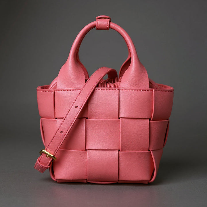 Dana Woven Mini Basket Bag