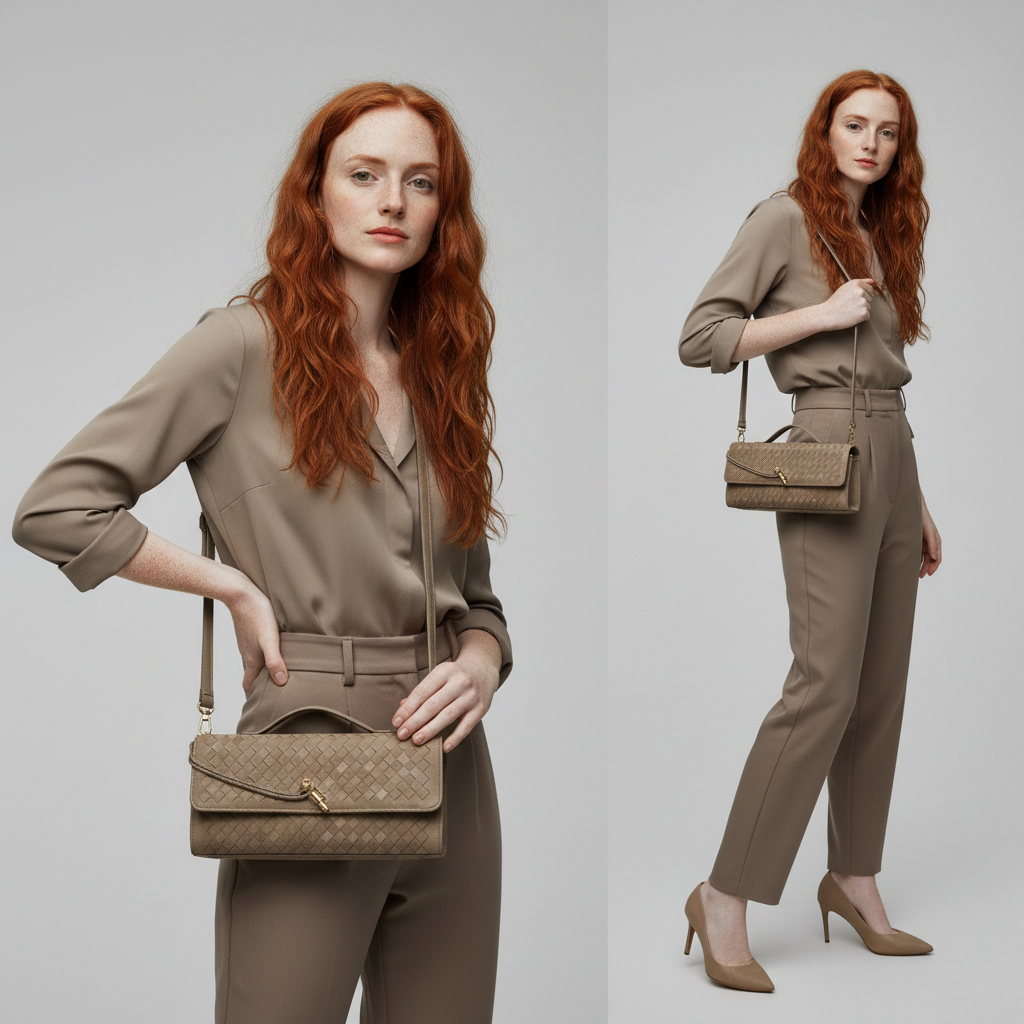 Natalie Woven Crossbody Bag