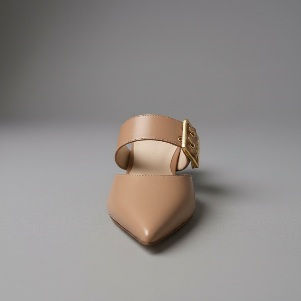 Natalie Buckle Mule