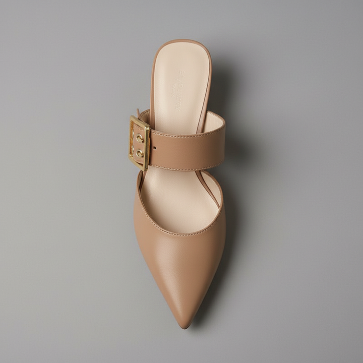 Natalie Buckle Mule