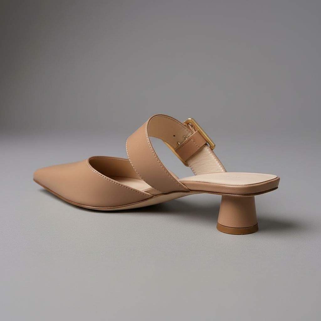 Natalie Buckle Mule