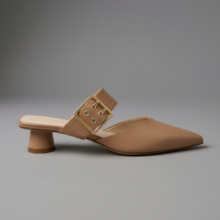 Natalie Buckle Mule