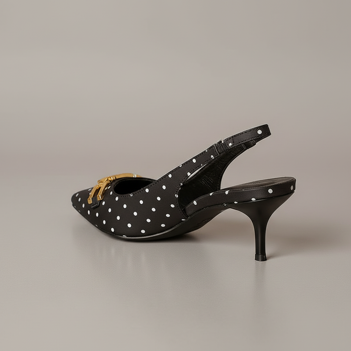 Stephanie Slingback Kitten Heel