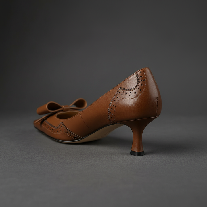 Amber Kitten Heel Pump