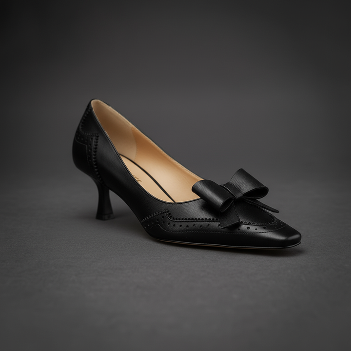 Amber Kitten Heel Pump