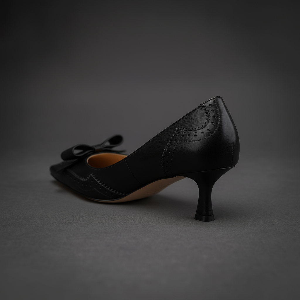 Amber Kitten Heel Pump