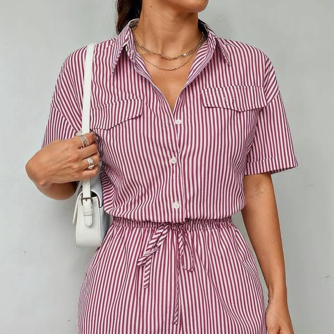 Tiffany Cinched Waist Romper