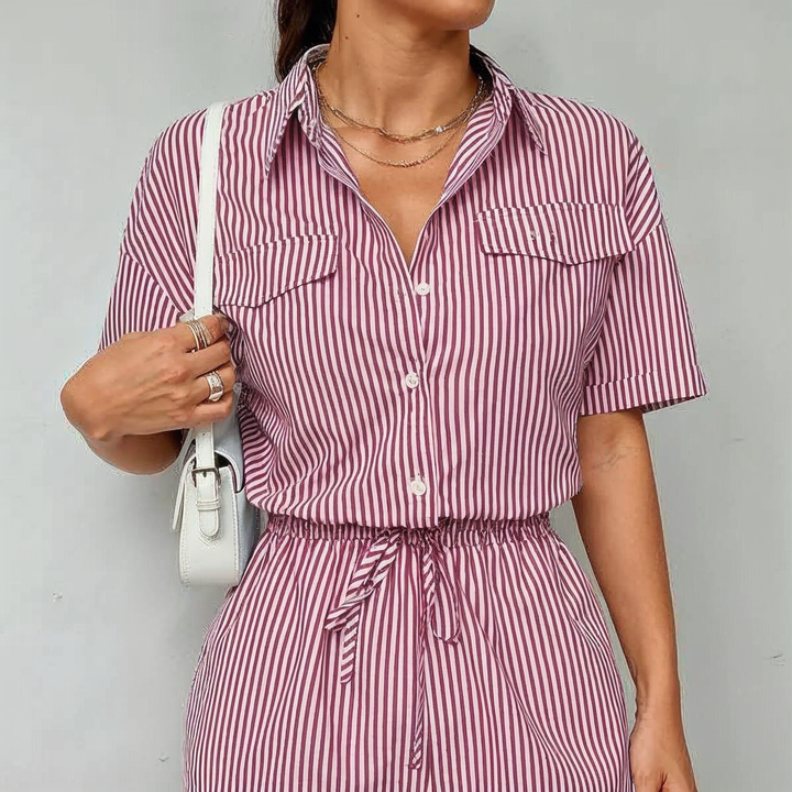 Tiffany Cinched Waist Romper