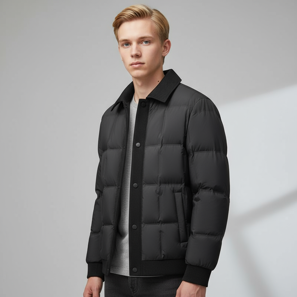 Brooklyn Quilted Down Jacket