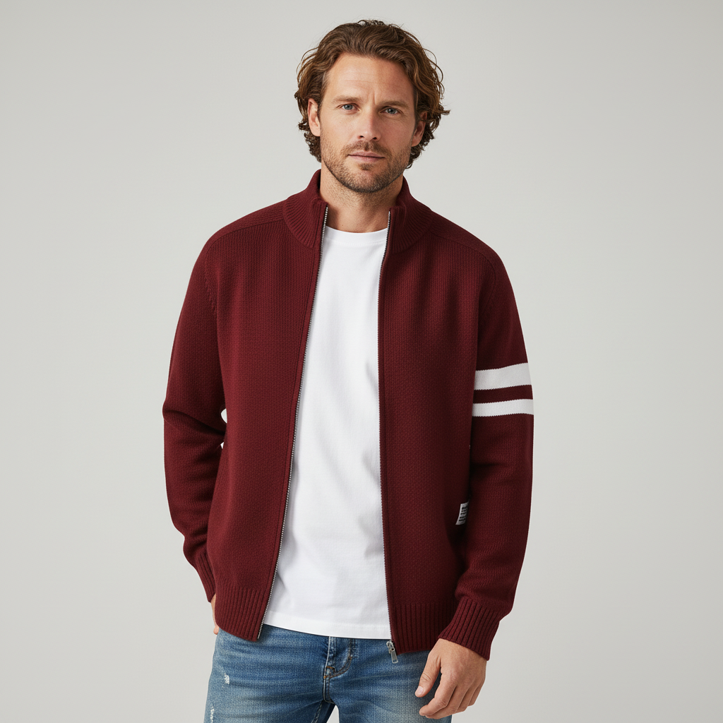 Hailey Knit Zip Sweater