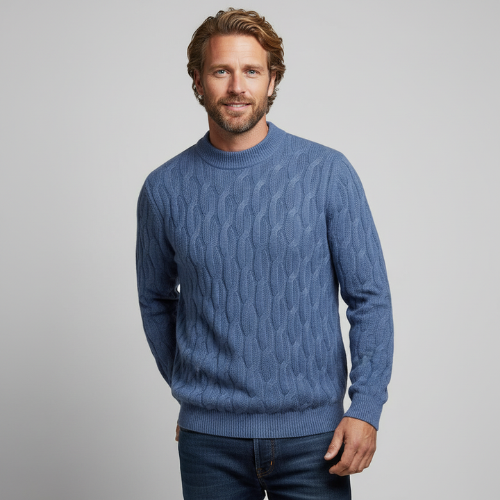 Whitney Cable Knit Wool Sweater