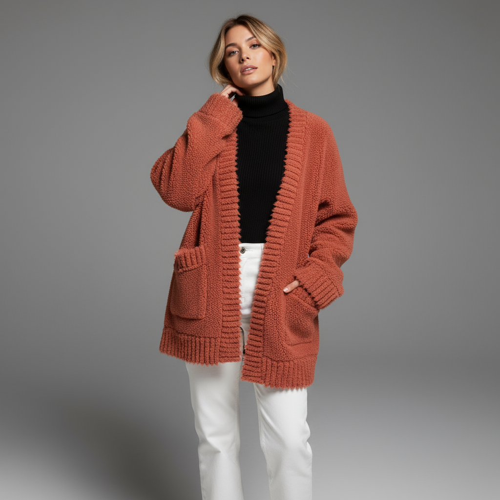 Taylor Alpaca Wool Cardigan