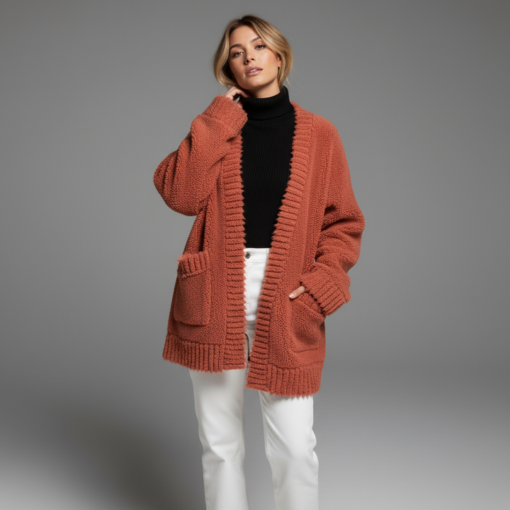 Taylor Alpaca Wool Cardigan