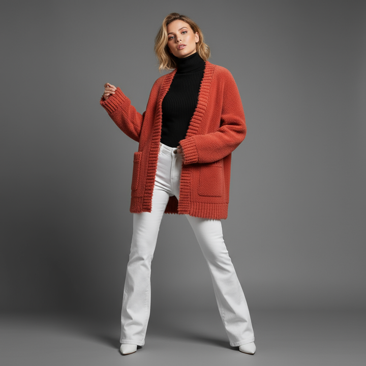 Taylor Alpaca Wool Cardigan