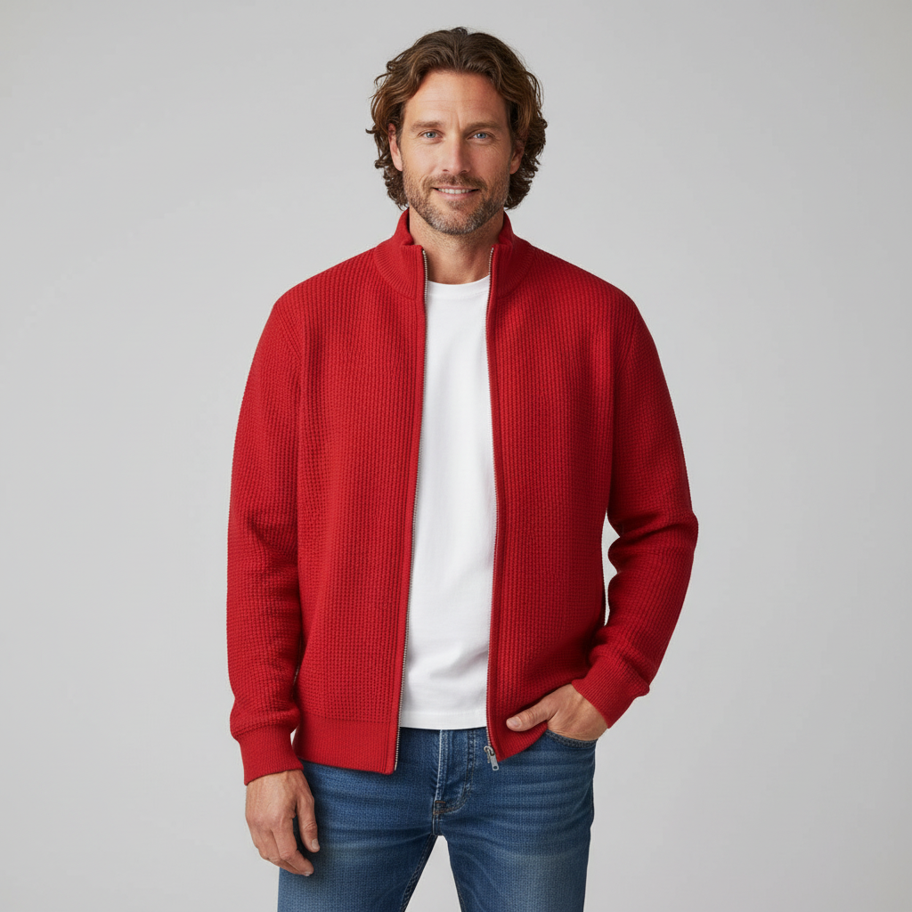 Elle Waffle Knit Sweater