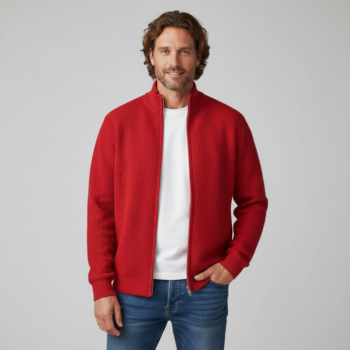 Elle Waffle Knit Sweater
