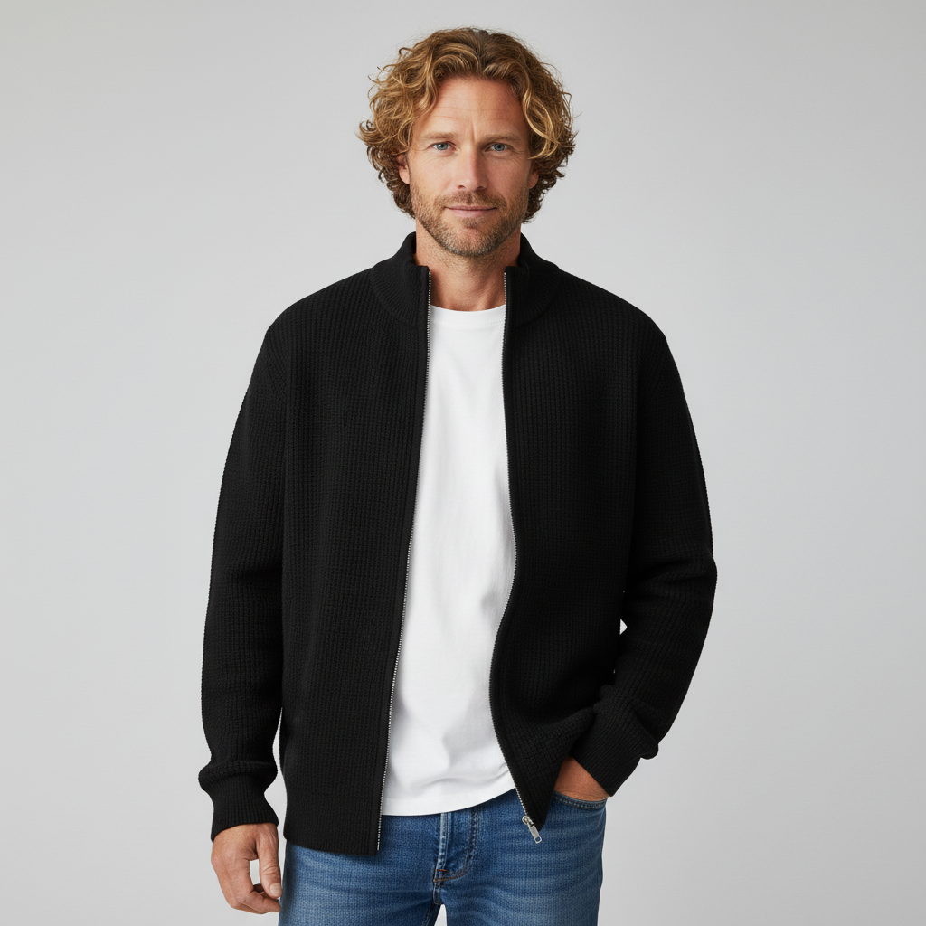 Elle Waffle Knit Sweater