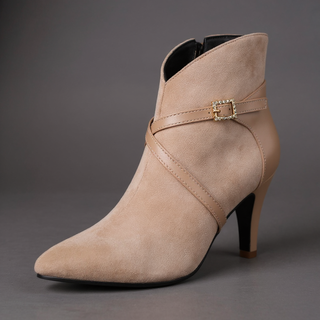 Megan Pointed-Toe Ankle Boot