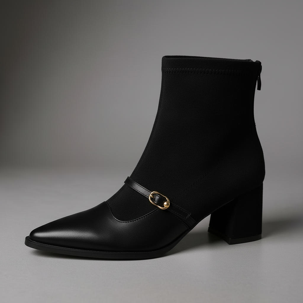 Faith Pointed Toe Ankle Boot