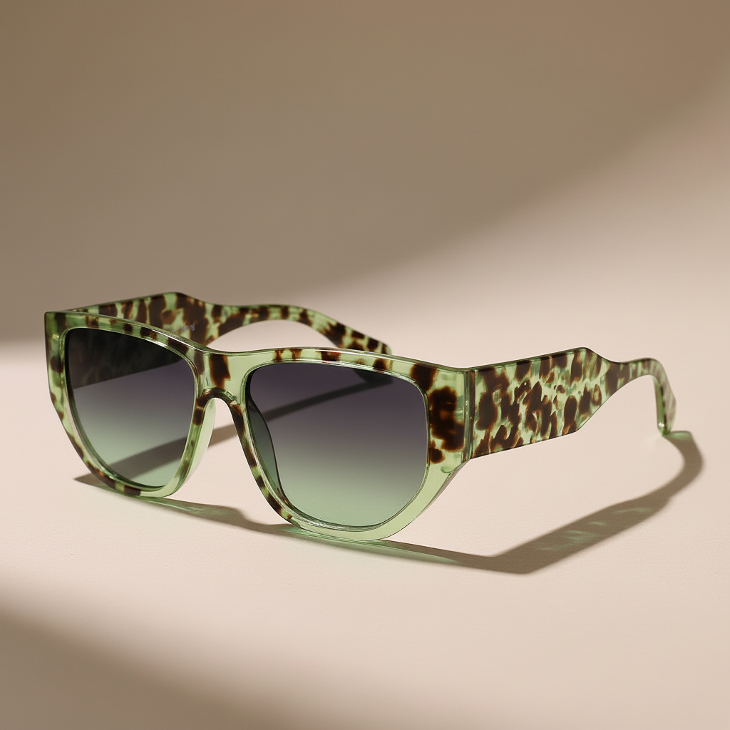 Rowan Chunky Cat-Eye Sunglasses