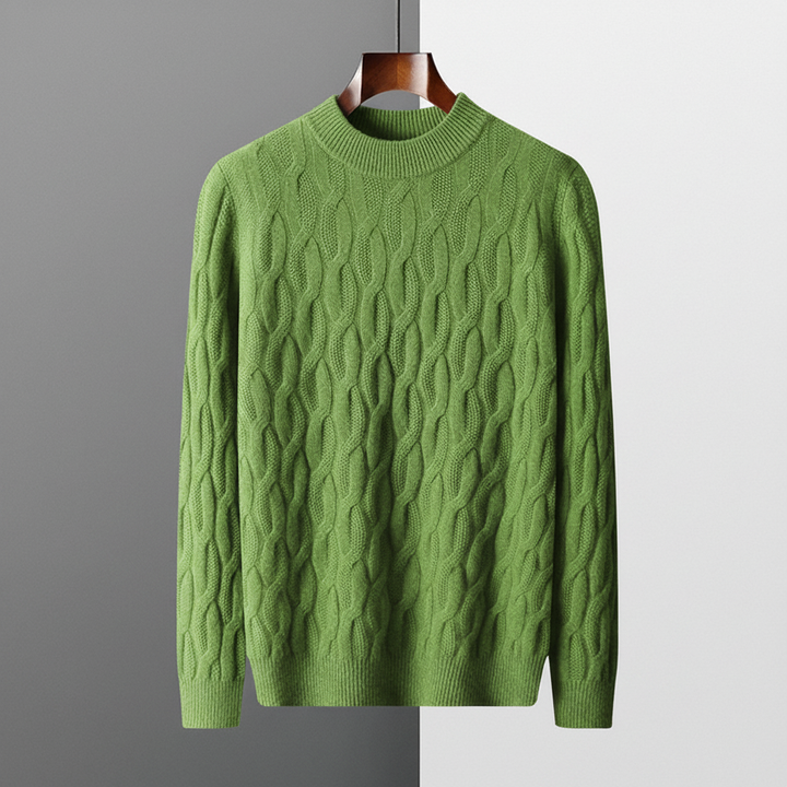 Whitney Cable Knit Wool Sweater