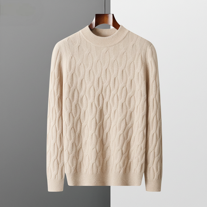 Whitney Cable Knit Wool Sweater