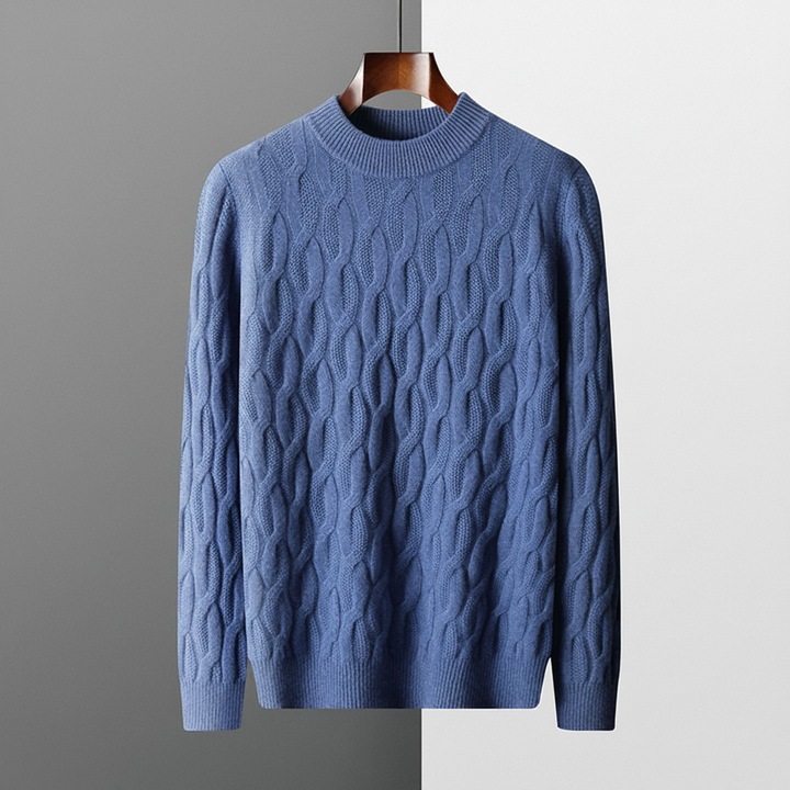 Whitney Cable Knit Wool Sweater