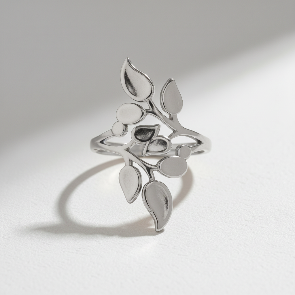Velour Botanical Ring