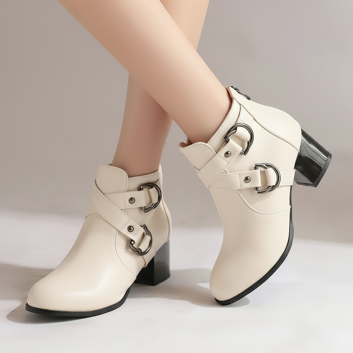 Stephanie Buckle Ankle Boot