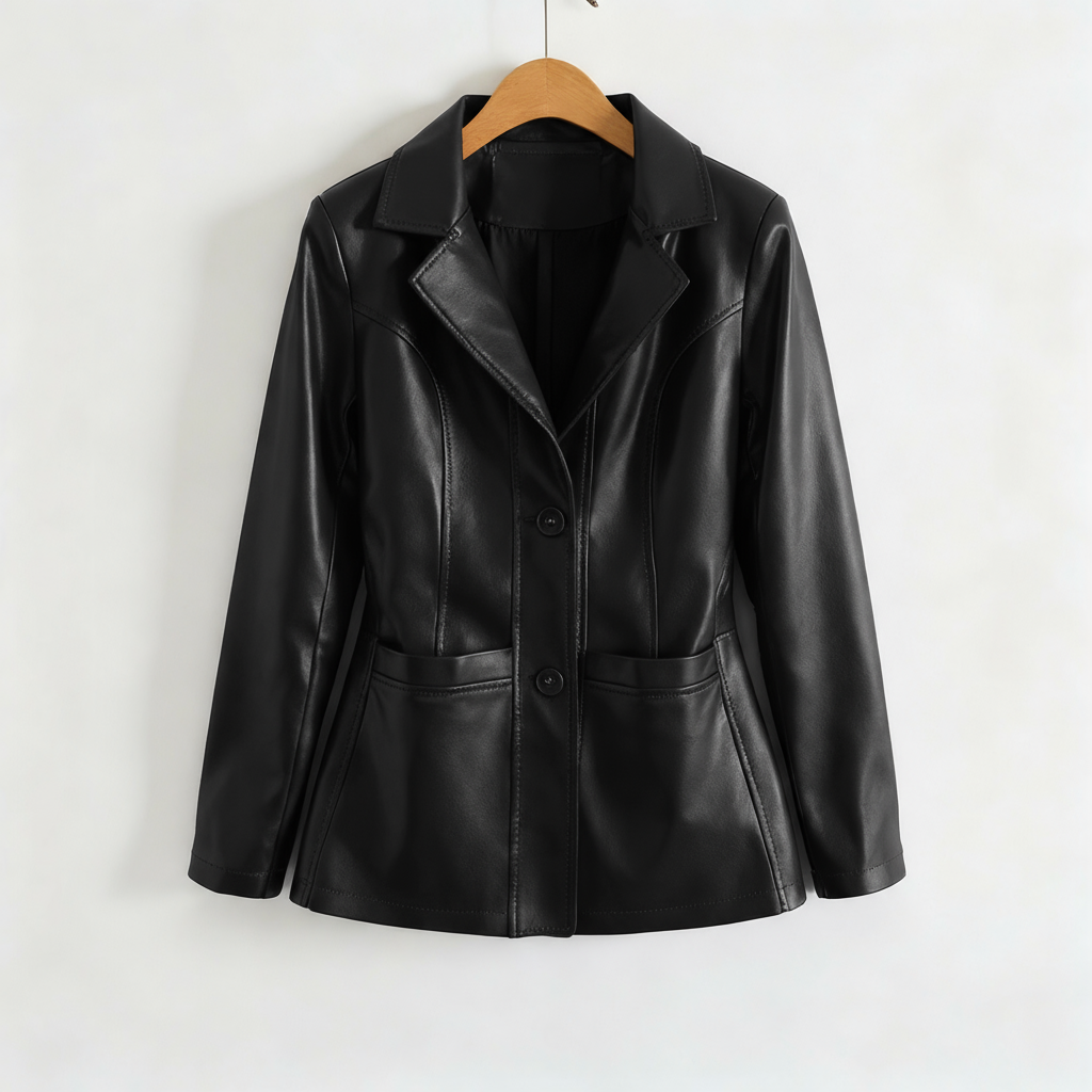 Jessica Lambskin Blazer