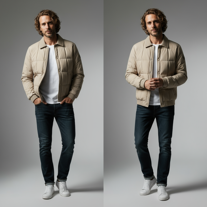 Brooklyn Quilted Down Jacket